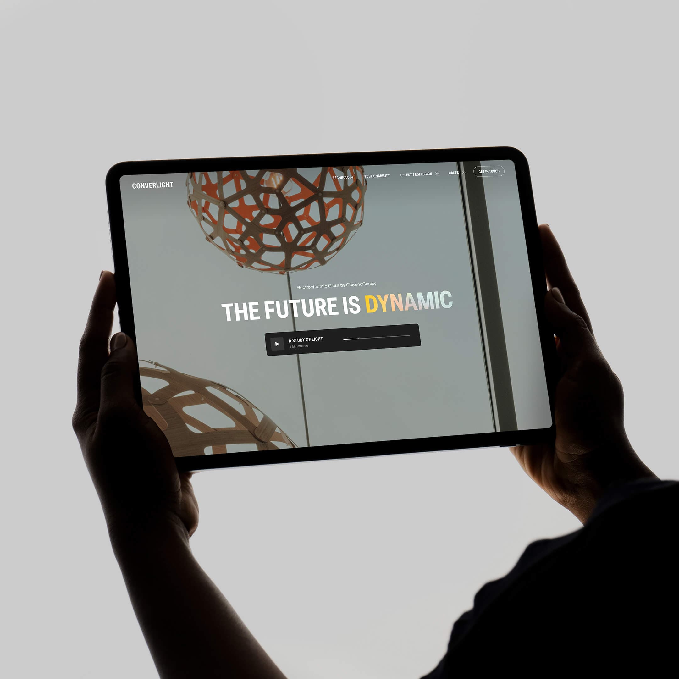 Alkemi Studio - ConverLight ChromoGenics Tablet Home