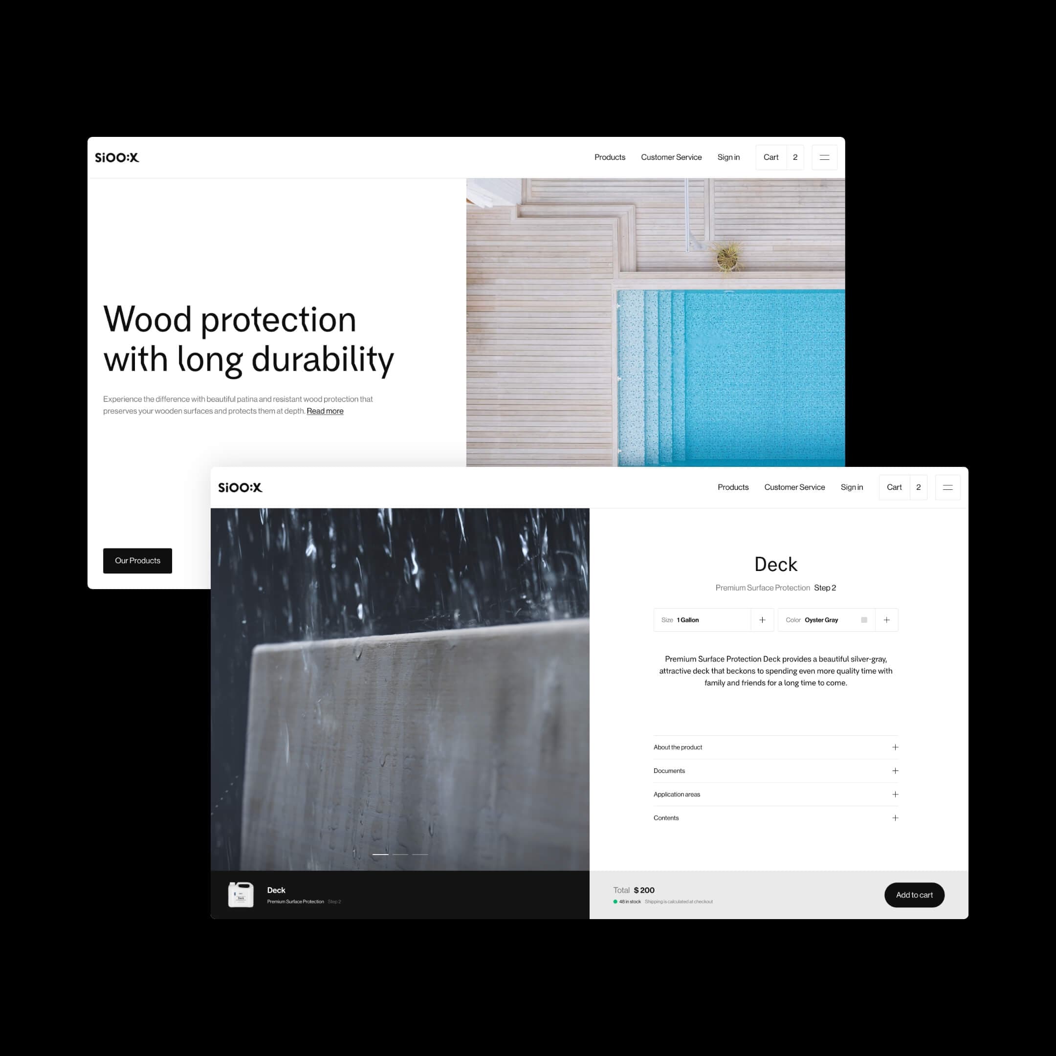 Alkemi Studio - Sioox Ecommerce Desktop Duo